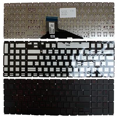 Power4Laptops Reino Unido Retroiluminada Negro Teclado de Repuesto para Ordenador portátil Compatible con HP Omen 15-dc1087nf Power4Laptops Reino Unido Retroiluminada Negro Teclado de Repuesto para Ordenador portátil Compatible con HP Omen 15-dc1087nf