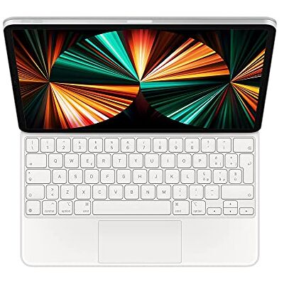 Apple Magic Keyboard (para el 12.9-Inch iPad Pro 5.ª generación) Italiano en Blanco Apple Magic Keyboard (para el 12.9-Inch iPad Pro 5.ª generación) Italiano en Blanco