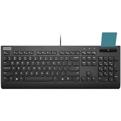 Lenovo - Smartcard Wired II - Distribución alemana - Lector de tarjeta inteligente - Keyboard Lenovo - Smartcard Wired II - Distribución alemana - Lector de tarjeta inteligente - Keyboard
