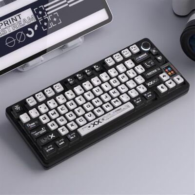 Ducky DucKey Teclas Translúcidas PrintStream, Teclado Mecánico para Juegos CSGO OEM Perfil PBT+PC Keycap Ducky DucKey Teclas Translúcidas PrintStream, Teclado Mecánico para Juegos CSGO OEM Perfil PBT+PC Keycap