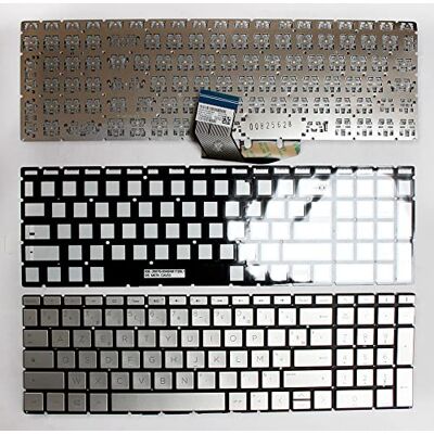 Power4Laptops Francés Plata Teclado de Repuesto para Ordenador portátil Compatible con HP Home 15-da0061ns Power4Laptops Francés Plata Teclado de Repuesto para Ordenador portátil Compatible con HP Home 15-da0061ns