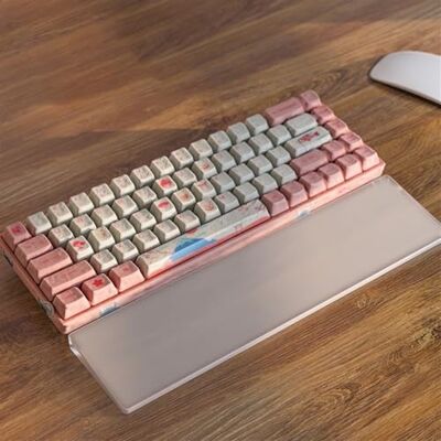 Ducky DucKey Teclado Acrílico Personalizado Reposamuñecas, Transparente/Esmerilado RGB Almohadilla para El Teclado Mecánico (Color : Frosted, Size : 60%) Ducky DucKey Teclado Acrílico Personalizado Reposamuñecas, Transparente/Esmerilado RGB Almohadilla para El Teclado Mecánico (Color : Frosted, Size : 60%)