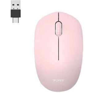 Port Designs Mouse Wireless Collezione Ii 900541 2,4 Ghz Rosa Pallido Port Designs Mouse Wireless Collezione Ii 900541 2,4 Ghz Rosa Pallido