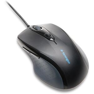 Kensington Ratón con cable: mouse de tamaño completo Pro Fit; Ratón óptico con cable de 5 botones con forma ergonómica para diestros y conexión Plug & Play Certificado para funcionar con Chromebook Kensington Ratón con cable: mouse de tamaño completo Pro Fit; Ratón óptico con cable de 5 botones con forma ergonómica para diestros y conexión Plug & Play Certificado para funcionar con Chromebook