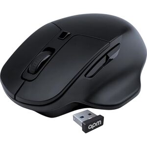 APM Flow Ratón ergonómico inalámbrico, silencioso, ergonomía Horizontal, Receptor USB, dpi 800/1200/1600, 6 Botones, batería incluida, Compatible con PC con Windows Mac, Ordenador portátil, 571172 APM Flow Ratón ergonómico inalámbrico, silencioso, ergonomía Horizontal, Receptor USB, dpi 800/1200/1600, 6 Botones, batería incluida, Compatible con PC con Windows Mac, Ordenador portátil, 571172