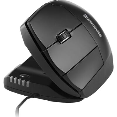 Ratón ergonómico Unimouse de Contour Design - 6 botones programables - 4000 DPI - Ratón de oficina Ratón ergonómico Unimouse de Contour Design - 6 botones programables - 4000 DPI - Ratón de oficina