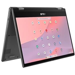 Asus Chromebook CM14 Flip CL1402FM2A-EC0202 Ordenador Portátil 14" Full HD (MediaTek Kompanio 520, 4GB RAM, 64GB eMMC, Arm Mali-G52 MC2, ChromeOS) Gris con lápiz Stylus Teclado QWERTY español Asus Chromebook CM14 Flip CL1402FM2A-EC0202 Ordenador Portátil 14" Full HD (MediaTek Kompanio 520, 4GB RAM, 64GB eMMC, Arm Mali-G52 MC2, ChromeOS) Gris con lápiz Stylus Teclado QWERTY español