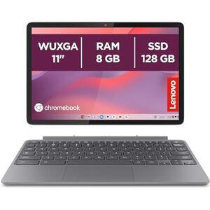 Lenovo Chromebook Duet 11 Gen 9 Ordenador Portátil 11" WUXGA Táctil + Lápiz Incluido (MediaTek Kompanio 838, 8GB RAM, 128GB Emmc, ChromeOS) Gris QWERTY + 3 Meses Google AI Pro con Gemini Pro y 2TB Lenovo Chromebook Duet 11 Gen 9 Ordenador Portátil 11" WUXGA Táctil + Lápiz Incluido (MediaTek Kompanio 838, 8GB RAM, 128GB Emmc, ChromeOS) Gris QWERTY + 3 Meses Google AI Pro con Gemini Pro y 2TB