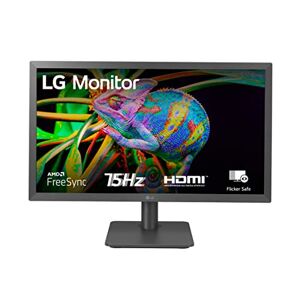 LG 22MP410 Monitor 22" Full HD LED VA, 1920x1080, 5ms, AMD FreeSync 75Hz, VGA, HDMI 1.4 (HDCP 1.4), Flicker Safe, Gris Antracita