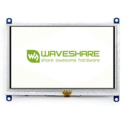 Waveshare 5 Inch Display Resistive Touchscreen HDMI LCD(B) 800x 480 High Resolution for Raspberry Pi 4/3 Model B/3B+,Work as Computer Monitor for Windows 10/8.1/8/7 Waveshare 5 Inch Display Resistive Touchscreen HDMI LCD(B) 800x 480 High Resolution for Raspberry Pi 4/3 Model B/3B+,Work as Computer Monitor for Windows 10/8.1/8/7