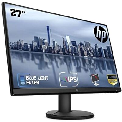 HP V27i Monitor de 27" FHD (16:9, 1920 x 1080, 60 Hz, 5 ms, 1 x HDMI 1.4, 1 x VGA) Negro HP V27i Monitor de 27" FHD (16:9, 1920 x 1080, 60 Hz, 5 ms, 1 x HDMI 1.4, 1 x VGA) Negro
