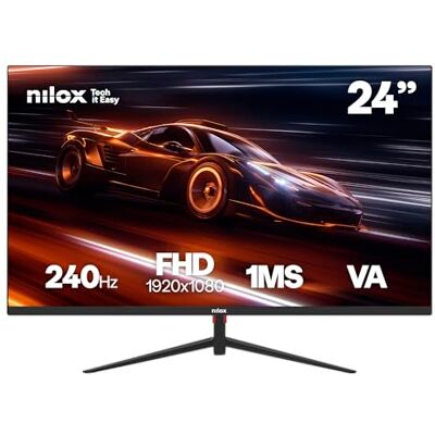 Nilox nxm27fhd2401 Monitor 27" va 240hz hdmi DP Nilox nxm27fhd2401 Monitor 27" va 240hz hdmi DP