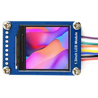 Waveshare General 1.3inch LCD Display Module IPS Screen 240x240 HD Resolution SPI Interface RGB 65K Color Waveshare General 1.3inch LCD Display Module IPS Screen 240x240 HD Resolution SPI Interface RGB 65K Color