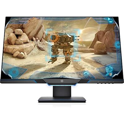 HP 25mx – Monitor de juegos de 25" FHD (1920 x 1080 a 144Hz, TN, 1ms, HDMI, Antirreflejo, Low Blue Light, Iluminación Ambiental, Altura e Inclinación Ajustables) Negro HP 25mx – Monitor de juegos de 25" FHD (1920 x 1080 a 144Hz, TN, 1ms, HDMI, Antirreflejo, Low Blue Light, Iluminación Ambiental, Altura e Inclinación Ajustables) Negro