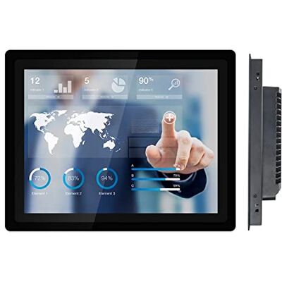Genérico Monitor Industrial Industrial Pantalla LCD Resistente al Agua Pantalla táctil del condens. (VGA+HDMI(Capacitive Touch), 19 Pulgadas) Genérico Monitor Industrial Industrial Pantalla LCD Resistente al Agua Pantalla táctil del condens. (VGA+HDMI(Capacitive Touch), 19 Pulgadas)