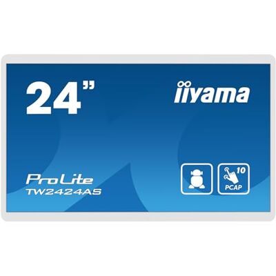 IIYAMA Monitor LED Prolite TW2424AS-W1 60.5cm 23.8" IPS Full HD 10 Puntos Multitouch Capacitiva HDMI USB2.0 USB3.2 USB-C out RJ45 Android OS Bluetooth Recubrimiento Antireflejos 3H 24/7 IIYAMA Monitor LED Prolite TW2424AS-W1 60.5cm 23.8" IPS Full HD 10 Puntos Multitouch Capacitiva HDMI USB2.0 USB3.2 USB-C out RJ45 Android OS Bluetooth Recubrimiento Antireflejos 3H 24/7
