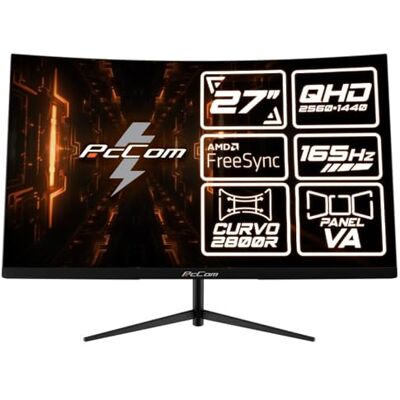 PcCom - Elysium Go Pro Monitor - 27 VA QHD 165Hz PcCom - Elysium Go Pro Monitor - 27 VA QHD 165Hz