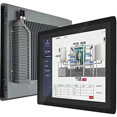Genérico Monitor Industrial Industrial Pantalla LCD Resistente al Agua Pantalla táctil del condens. (VGA+DVI(Capacitive Touch), 10.4 Pulgadas) Genérico Monitor Industrial Industrial Pantalla LCD Resistente al Agua Pantalla táctil del condens. (VGA+DVI(Capacitive Touch), 10.4 Pulgadas)