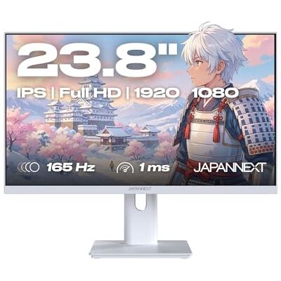 JapanNext Gaming Monitor 23.8" IPS 165Hz 1ms Blanco JapanNext Gaming Monitor 23.8" IPS 165Hz 1ms Blanco