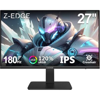 Garmin Z-Edge Monitor Gaming 27 Pulgadas, 180 Hz, Fast IPS, 1 ms, 1080p, Retícula, Negro Garmin Z-Edge Monitor Gaming 27 Pulgadas, 180 Hz, Fast IPS, 1 ms, 1080p, Retícula, Negro