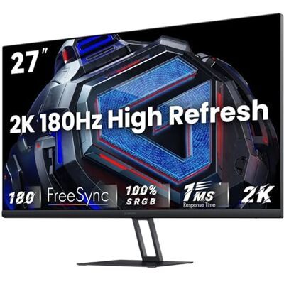 Xiaomi Monitor de Juegos 2K G27Qi, QHD 2560 × 1440, IPS rápido, 180Hz 1 ms, AMD Freesync, 100% sRGB, ángulo de visión 178, 2 × HDMI2.0 DP 1.4 × 2, Negro Xiaomi Monitor de Juegos 2K G27Qi, QHD 2560 × 1440, IPS rápido, 180Hz 1 ms, AMD Freesync, 100% sRGB, ángulo de visión 178, 2 × HDMI2.0 DP 1.4 × 2, Negro