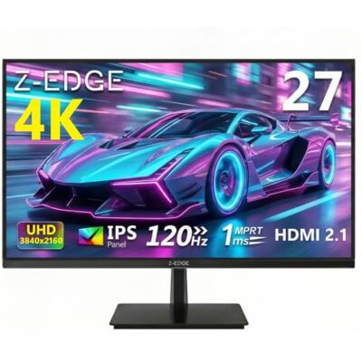 Garmin Z-Edge Monitor Gaming 27 Pulgadas 4K UHD 120 Hz IPS 1 ms FreeSync Negro Garmin Z-Edge Monitor Gaming 27 Pulgadas 4K UHD 120 Hz IPS 1 ms FreeSync Negro