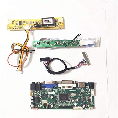 NC Para LM185WH1-TLE5/TLE6/TLF1 1366 * 768 18.5 pulgadas MNT68676 controlador de pantalla LVDS 30Pin CCFL LCD panel VGA HDMI DVI DIY kit (LM185WH1-TLE6) NC Para LM185WH1-TLE5/TLE6/TLF1 1366 * 768 18.5 pulgadas MNT68676 controlador de pantalla LVDS 30Pin CCFL LCD panel VGA HDMI DVI DIY kit (LM185WH1-TLE6)