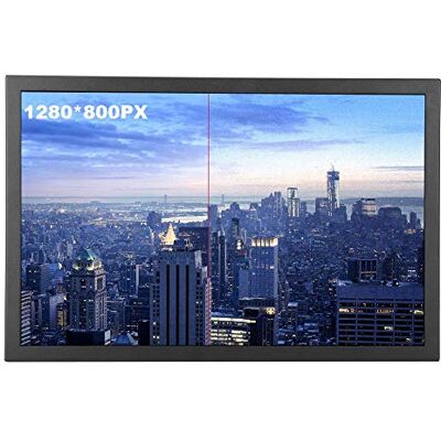 Bewinner 10 Pulgadas 16:10 1280 * 800 Pantalla,Pantalla BNC/VGA/HDMI Integrada Industrial,Carcasa Metálica Completa,Compatible con Variedad de Métodos de Instalación,Ampliamente Utiliza(UE) Bewinner 10 Pulgadas 16:10 1280 * 800 Pantalla,Pantalla BNC/VGA/HDMI Integrada Industrial,Carcasa Metálica Completa,Compatible con Variedad de Métodos de Instalación,Ampliamente Utiliza(UE)