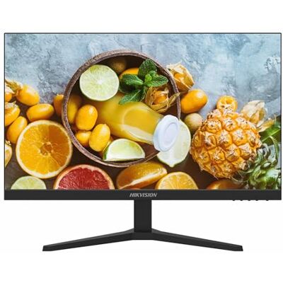 Hikvision Monitor 23.8" 1920 x 1080P. Entrada HDMI/VGA ángulo de visión:178°/178°. Carcasa de plástico .VESA 100x 100mm. Soporte de Mesa Incluido Uso 24/7 Hikvision Monitor 23.8" 1920 x 1080P. Entrada HDMI/VGA ángulo de visión:178°/178°. Carcasa de plástico .VESA 100x 100mm. Soporte de Mesa Incluido Uso 24/7