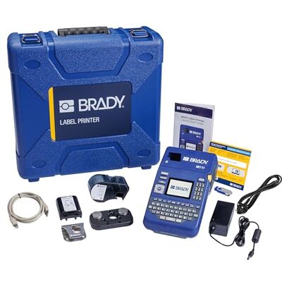Brady M510 Kit de Impresora de Etiquetas Portátil Etiquetadora Industrial para Etiquetas Resistentes a Productos Químicos Incl. Estuche, Cable EU y Cartucho de Etiquetas Sustituye a BMP51 Brady M510 Kit de Impresora de Etiquetas Portátil Etiquetadora Industrial para Etiquetas Resistentes a Productos Químicos Incl. Estuche, Cable EU y Cartucho de Etiquetas Sustituye a BMP51