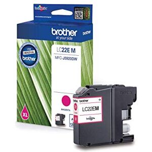 Brother LC22EM Magenta - Cartucho de tinta para MFC-J5920DW Brother LC22EM Magenta - Cartucho de tinta para MFC-J5920DW