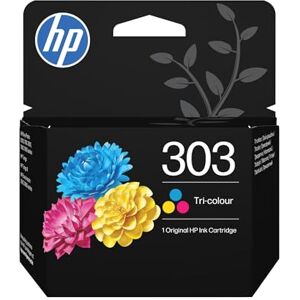 HP 303 Tricolor T6N01AE, Cartucho de Tinta Original, Compatible con impresoras Envy Photo 6200, 7100, 7800, Envy Inspire 7200, 7200e, 7900 y 7900e HP 303 Tricolor T6N01AE, Cartucho de Tinta Original, Compatible con impresoras Envy Photo 6200, 7100, 7800, Envy Inspire 7200, 7200e, 7900 y 7900e