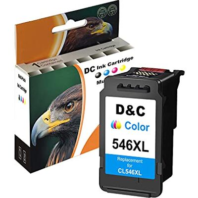 D&C 546XL Remanufacturado Cartuchos de Tinta Canon CL-546 XL Compatible con Canon Pixma MX495 MX490 iP2800 iP2850 MG2400 MG2500 MG2550S MG2555S MG2950S MG3050 (1x Color) D&C 546XL Remanufacturado Cartuchos de Tinta Canon CL-546 XL Compatible con Canon Pixma MX495 MX490 iP2800 iP2850 MG2400 MG2500 MG2550S MG2555S MG2950S MG3050 (1x Color)