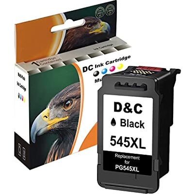 D&C 545XL Remanufacturado Cartuchos de Tinta Canon PG-545 XL Compatible con Canon Pixma MX495 MX490 iP2800 iP2850 MG2400 MG2500 MG2550S MG2555S MG2950S MG3050 (1x Negro) D&C 545XL Remanufacturado Cartuchos de Tinta Canon PG-545 XL Compatible con Canon Pixma MX495 MX490 iP2800 iP2850 MG2400 MG2500 MG2550S MG2555S MG2950S MG3050 (1x Negro)