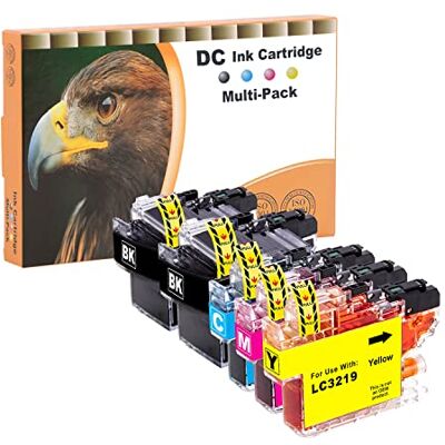 D&C LC3219 XL Cartucho de Tinta Compatible para Brother LC-3217 LC-3219 para Brother MFC-J5330DW MFC-J5335DW MFC-J5730DW MFC-J5930DW MFC-J6530DW MFC-J6930DW MFC-J6935DW (5-Pack) D&C LC3219 XL Cartucho de Tinta Compatible para Brother LC-3217 LC-3219 para Brother MFC-J5330DW MFC-J5335DW MFC-J5730DW MFC-J5930DW MFC-J6530DW MFC-J6930DW MFC-J6935DW (5-Pack)