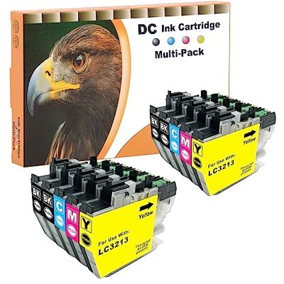 D&C LC3213 Cartucho de Tinta Compatible para Brother LC-3213 LC3211 para Brother DCP-J572DW DCP-J772DW DCP-J774DW MFC-J491DW MFC-J497DW MFC-J890DW MFC-J895DW (10 Pack) D&C LC3213 Cartucho de Tinta Compatible para Brother LC-3213 LC3211 para Brother DCP-J572DW DCP-J772DW DCP-J774DW MFC-J491DW MFC-J497DW MFC-J890DW MFC-J895DW (10 Pack)