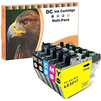 D&C LC3217 Cartucho de Tinta Compatible para Brother LC-3219XL LC-3217 para Brother MFC-J5330DW MFC-J5335DW MFC-J5730DW MFC-J5930DW MFC-J6530DW MFC-J6930DW MFC-J6935DW (5 Pack) D&C LC3217 Cartucho de Tinta Compatible para Brother LC-3219XL LC-3217 para Brother MFC-J5330DW MFC-J5335DW MFC-J5730DW MFC-J5930DW MFC-J6530DW MFC-J6930DW MFC-J6935DW (5 Pack)
