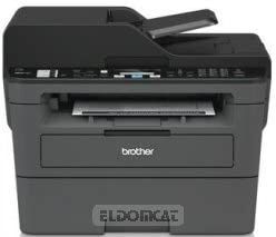 Brother MFCL2710DW - Impresora multifunción láser monocromática 4 en 1 con tóner Original Incluido, para 5.200 páginas, 30 ppm, Red Cableada, impresión a Doble Cara, Wi-Fi