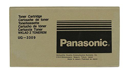 Panasonic UG3309 cartucho de tóner Original Negro 1 pieza(s) - Tóner para impresoras láser (10000 páginas, Negro, 1 pieza(s))