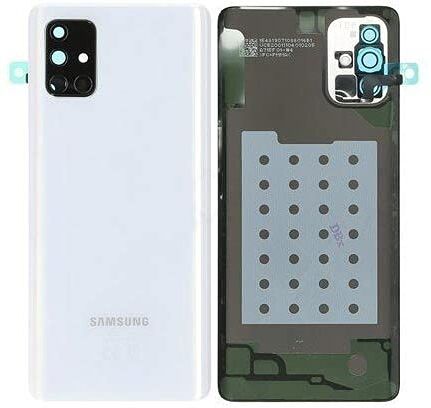 Samsung A715 A71 Back/Battery Cover Crush Silver, 834582 (Crush Silver)