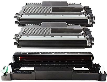 United Compatible con Brother HL-2215 Toner & Drum conjunto negro - 2 x TN-2220 XXL & 1 x DR-2200 - Para aprox. 2 x 5200 & 1 x 12000 paginas (5% cobertura)