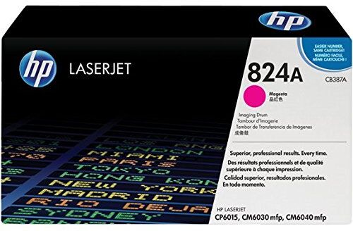 Genuine HP CB384 a, CB385 A, CB386 A, CB387 A 824 A Tambor de imágenes Set LJ CP6015, CM6030, CM6040 MFP Sellado en empaquetado al por Menor