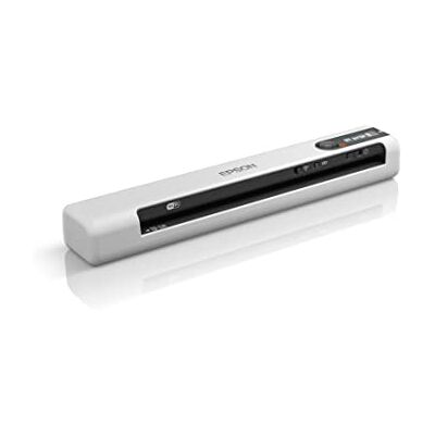 Epson Workforce DS-80W, Escáner Profesional Portátil de Documentos A4, USB, WiFi, Compacto, Pantalla LCD, Blanco Epson Workforce DS-80W, Escáner Profesional Portátil de Documentos A4, USB, WiFi, Compacto, Pantalla LCD, Blanco