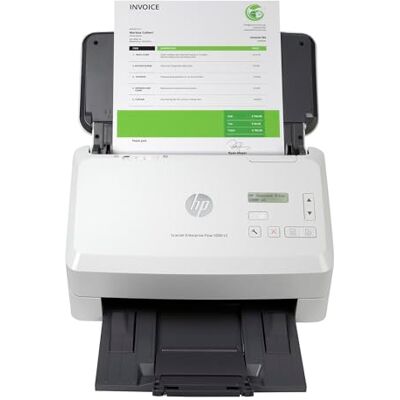 HP 6FW09A SCANJET Enterprise Flow 5000 S5 600 X 600 dpi ESCÁNER Alimentado con Hojas Blanco A4, 38 W, Aluminium HP 6FW09A SCANJET Enterprise Flow 5000 S5 600 X 600 dpi ESCÁNER Alimentado con Hojas Blanco A4, 38 W, Aluminium