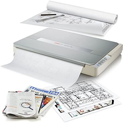 Plustek OS1180 Escáner Plano para gráficos y Documentos en Formato A3, diseño Adecuado para bibliotecas, escuelas o pequeñas oficinas Escaneo de Documentos A3 en 9 Segundos Aprox Plustek OS1180 Escáner Plano para gráficos y Documentos en Formato A3, diseño Adecuado para bibliotecas, escuelas o pequeñas oficinas Escaneo de Documentos A3 en 9 Segundos Aprox