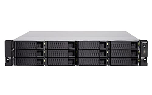 QNAP TS-1283XU-RP-E2124-8G Servidor NAS (12 bahías)