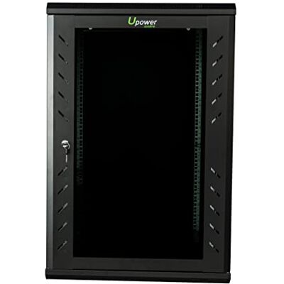 MASTER U-POWER Armario Rack 19" 18U Mural 600x600x901mm, hasta 250Kg Negro MASTER U-POWER Armario Rack 19" 18U Mural 600x600x901mm, hasta 250Kg Negro