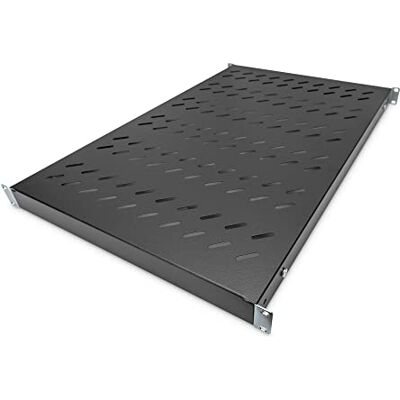 Digitus Estante Profundidad variable Para instalación fija 19 pulg 1U Capacidad de carga 50 kg Para armarios de red y servidores A partir de 1000 mm de profundidad de armario Negro Digitus Estante Profundidad variable Para instalación fija 19 pulg 1U Capacidad de carga 50 kg Para armarios de red y servidores A partir de 1000 mm de profundidad de armario Negro