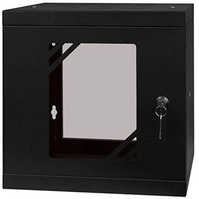 Stalflex Soporte de Pared 6U 10" Negro - Armario Rack Stalflex Soporte de Pared 6U 10" Negro - Armario Rack