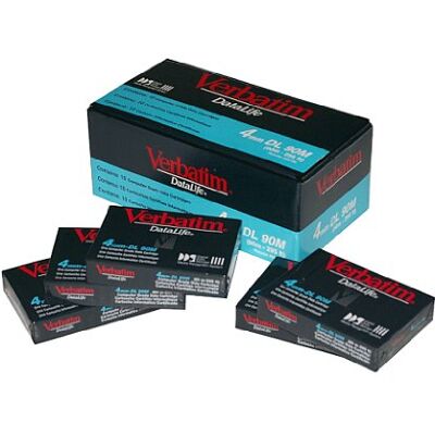 Verbatim Data Cartridge 4mm DL 90M Cinta Virgen (DDS, 3,81 mm, 90m, 2 GB) Verbatim Data Cartridge 4mm DL 90M Cinta Virgen (DDS, 3,81 mm, 90m, 2 GB)